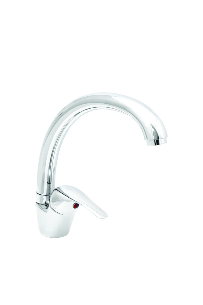 Смеситель Кухня SANTREK AQUA-755  "STANDART" MAXI шар. d-35 SB58 