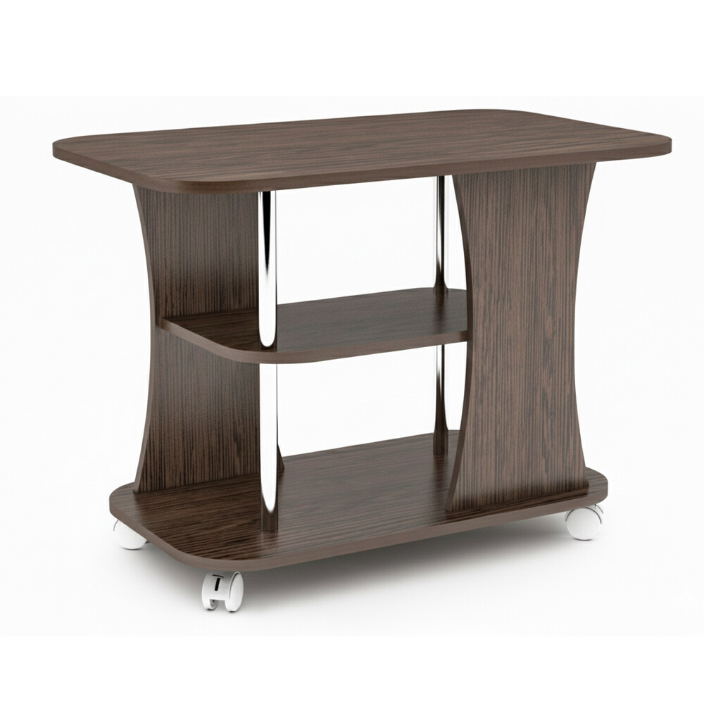 Стол журнальный тип 2 - венге (1 место)