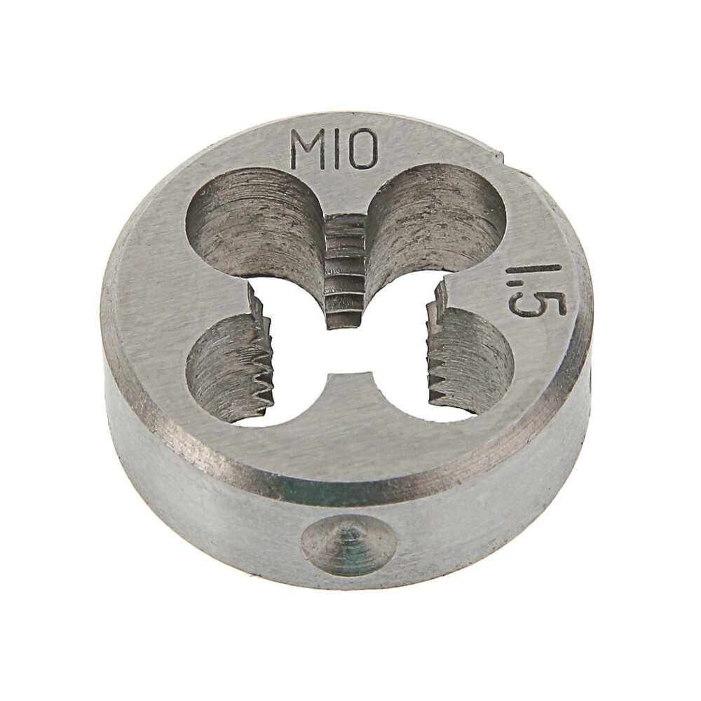 Плашка метрическая ТУНДРА, М10 х 1.5 мм 2705934