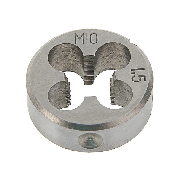 Плашка метрическая ТУНДРА, М10 х 1.5 мм 2705934