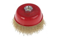 Щетка металлическая для УШМ LOM, "чашка", М14, 100 мм 2767942