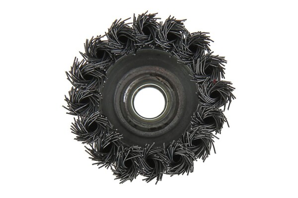 Щетка металлическая для УШМ LOM, крученая проволока, "чашка", М14, 65 мм 2767950