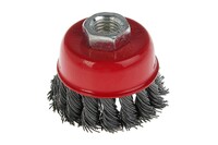 Щетка металлическая для УШМ LOM, крученая проволока, "чашка", М14, 75 мм 2767951