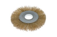 Щетка металлическая для УШМ LOM, плоская, посадка 22 мм, 100 мм 2767955