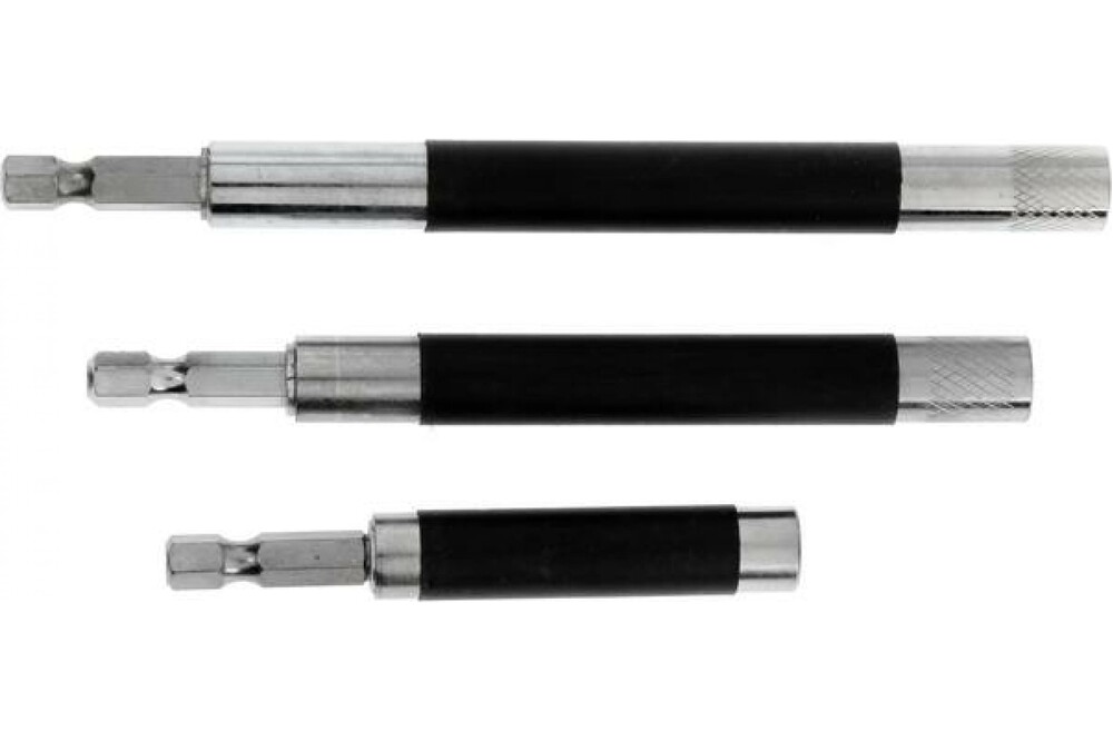 Набор телескопических удлинителей для бит ТУНДРА, 80-120, 120-195, 140-240 мм, 3 шт. 5470945
