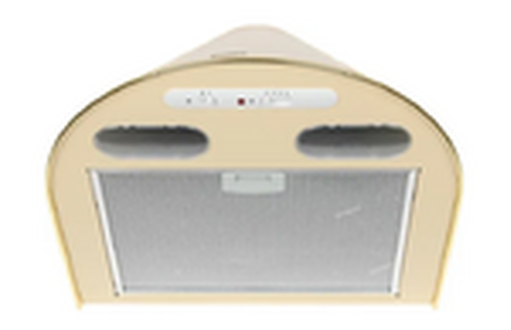 Кухонная вытяжка ELIKOR Эпсилон 50П-430-ПЗЛ Белый/Золото ш495/г492/в726-1110 мм, подключение ф120мм, 430м3/ч. 840450