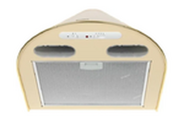 Кухонная вытяжка ELIKOR Эпсилон 50П-430-ПЗЛ Белый/Золото ш495/г492/в726-1110 мм, подключение ф120мм, 430м3/ч. 840450