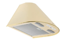 Кухонная вытяжка ELIKOR Эпсилон 50П-430-ПЗЛ Белый/Золото ш495/г492/в726-1110 мм, подключение ф120мм, 430м3/ч. 840450