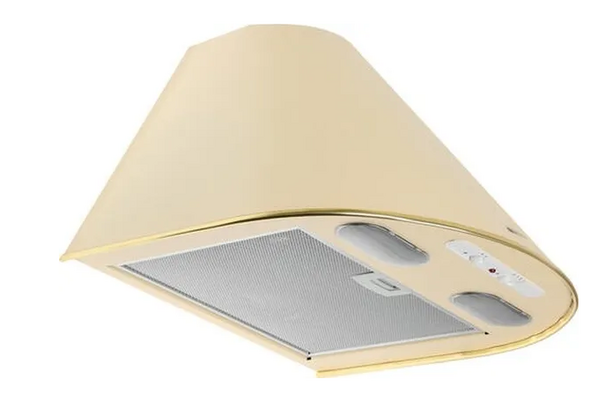 Кухонная вытяжка ELIKOR Эпсилон 50П-430-ПЗЛ Белый/Золото ш495/г492/в726-1110 мм, подключение ф120мм, 430м3/ч. 840450