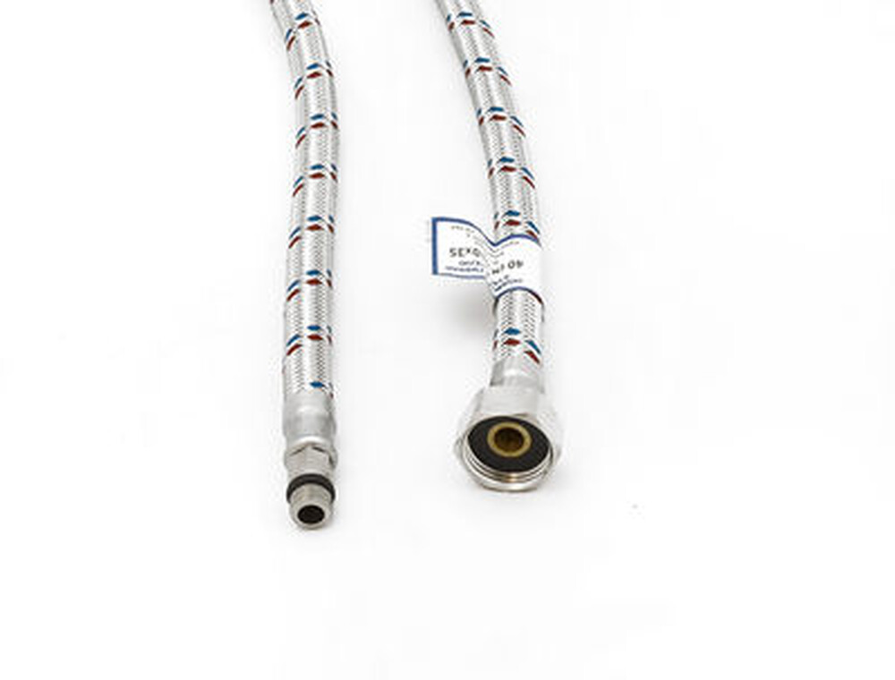 Подводка  к смесителю SANTREK AQUA  120см М10х18 (КОРОТКАЯ)