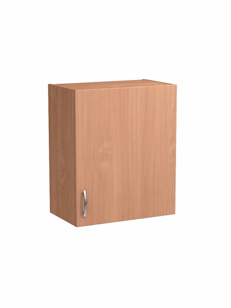 Шкаф для посуды 50 цвет Бук (под сушку) SANTREK HOME (ЛДСП)