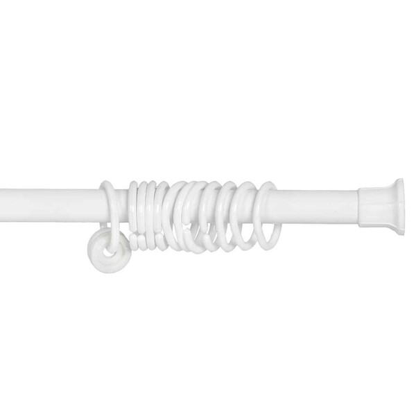 Карниз д/ванной  белый 110х200см d=22 (102 А) SANTREK HOME