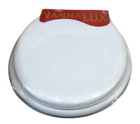 Сиденье д/унитаза мягкое  белое 