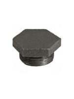 Пробка д/радиатора черн глухая правая