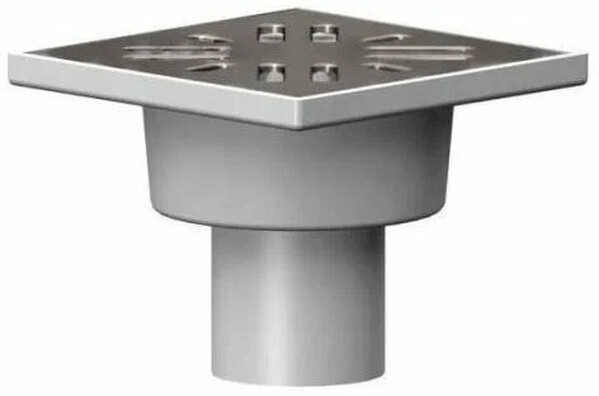 50 трап прямой 10х10 с металл. решеткой (ТП 100.50-100 VSHS)