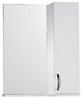 Зеркало-шкаф SANTREK HOME "Турин" (Белый) 570х717х230