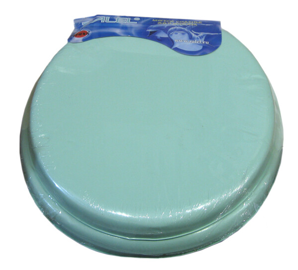Сиденье д/унитаза мягкое  зелёное/салатовое 