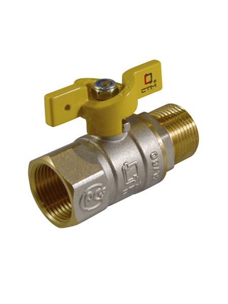 Кран шар. ГАЗОВЫЙ СТМ-GAS 3/4 г/ш баб