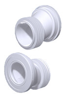 МАНЖЕТА д/унитаза эксц 40 мм жёстк АНИ Пласт W 0420 резина