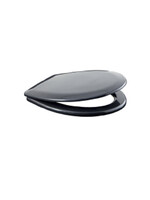 Сиденье д/унитаза унив. ОРИО К-01-2 тёмно-серое (360х420мм ,  межосевое 160мм)