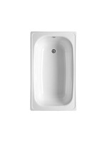 Ванна стальная White wave 150*75*38 cм. белая (с ножками) б/сиф.Караганда