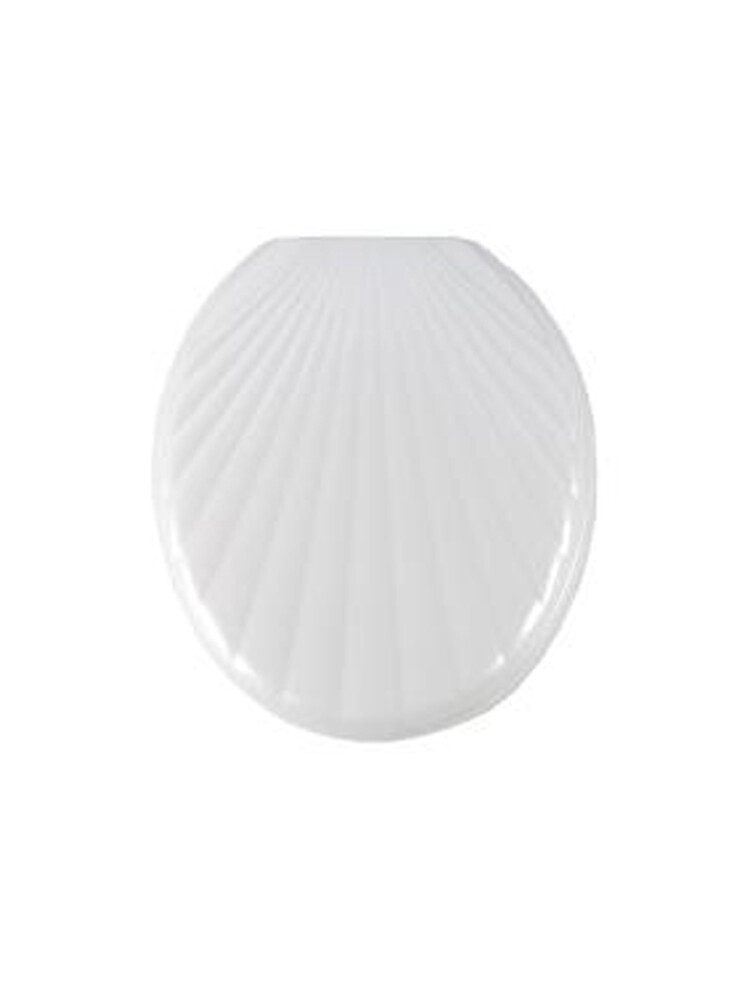 Сиденье д/унитаза унив. ОРИО ЛЮКС КР3-6 перламутровое (ракушка) (360х420мм ,  межосевое 160мм)