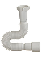 АС-1013 Гибкая труба (гофра) ОРИО с гайкой 1 1/2" х 40/50 длина 650 мм