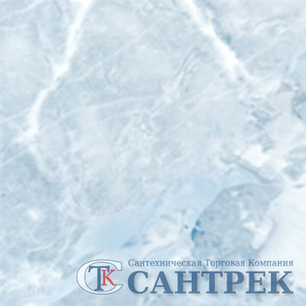 Экран под ванну "Премьер" с алюм. рамой 1,5 м (Р10-светло-синий мрамор) Alavann