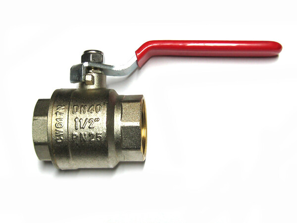 Кран вода VALTEC 1 1/2" г/г руч VT.214.N.08