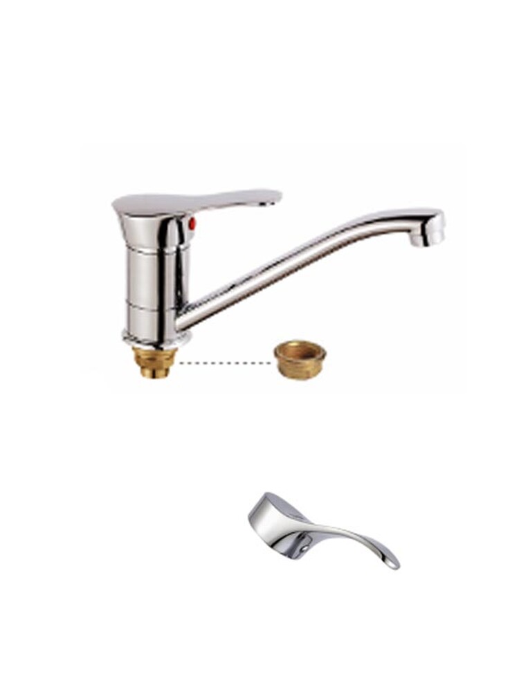 Смеситель Кухня Lemen шар d40 (S LB61424B) МГ 