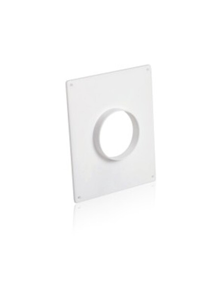 Площадка торцевая d=100 бел