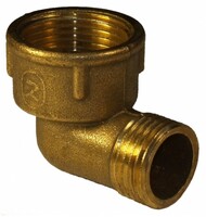 Угольник перех. 20*15 г/ш латунь (литьё)