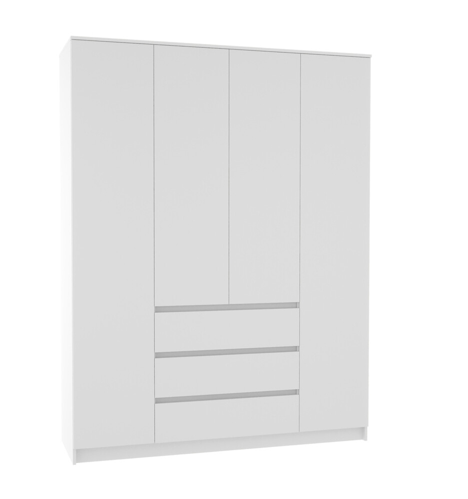 МС Мори Шкаф МШ 1600.1/1600 Белый (4 места)