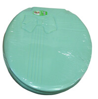 Сиденье д/унитаза жесткое БАНТИК салатовый