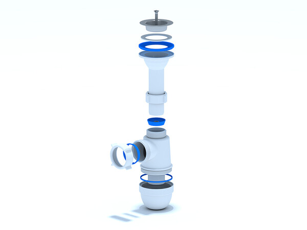 C0500 Сифон АНИ Пласт 1 1/2"*40