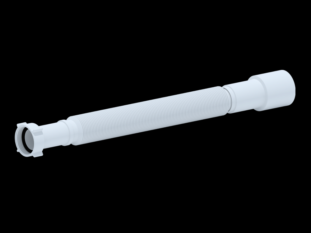 K216 Гофра АНИ Пласт 1 1/4"*40/50 удлинённая, L541-1371мм