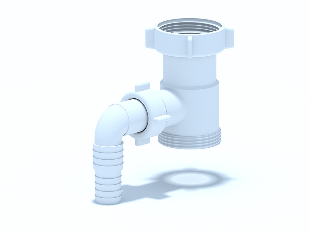 M110 Отвод для стиральной машины 1 1/2"*1 1/2 АНИ Пласт