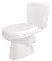 Унитаз-компакт "Анимо" (косой вып., с 2-кн. арм., нижн. подв., сиденье дюро) 1WH302134