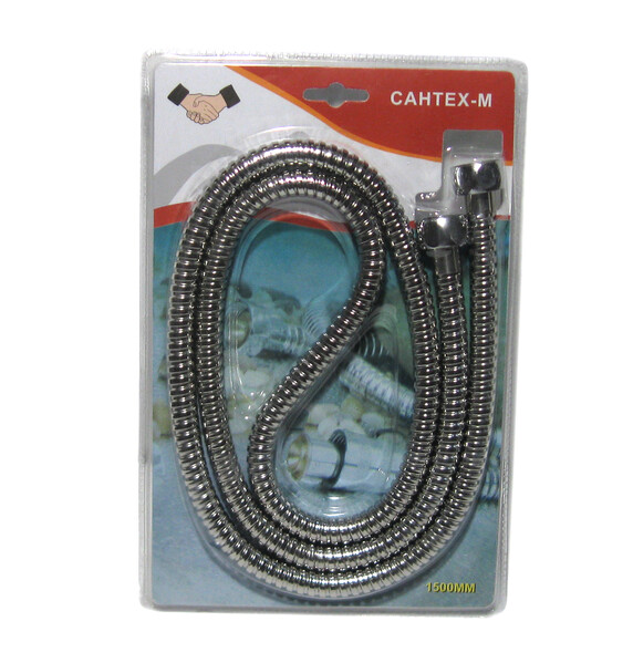 Шланг душевой рус/рус 1,50 м на блистере SOLO