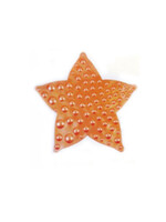 Коврик на присосках "ЗВЕЗДА" 56*56см оранжевый BR-5656-480