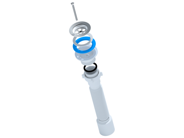 G105 Гофросифон АНИ Пласт 1 1/2"*50, L350-760мм