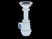 A0150 Сифон АНИ Пласт 3 1/2"*40 Грот