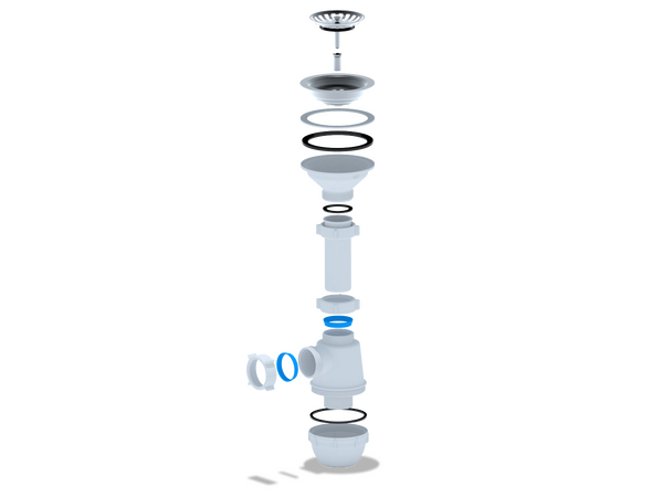 A0150 Сифон АНИ Пласт 3 1/2"*40 Грот