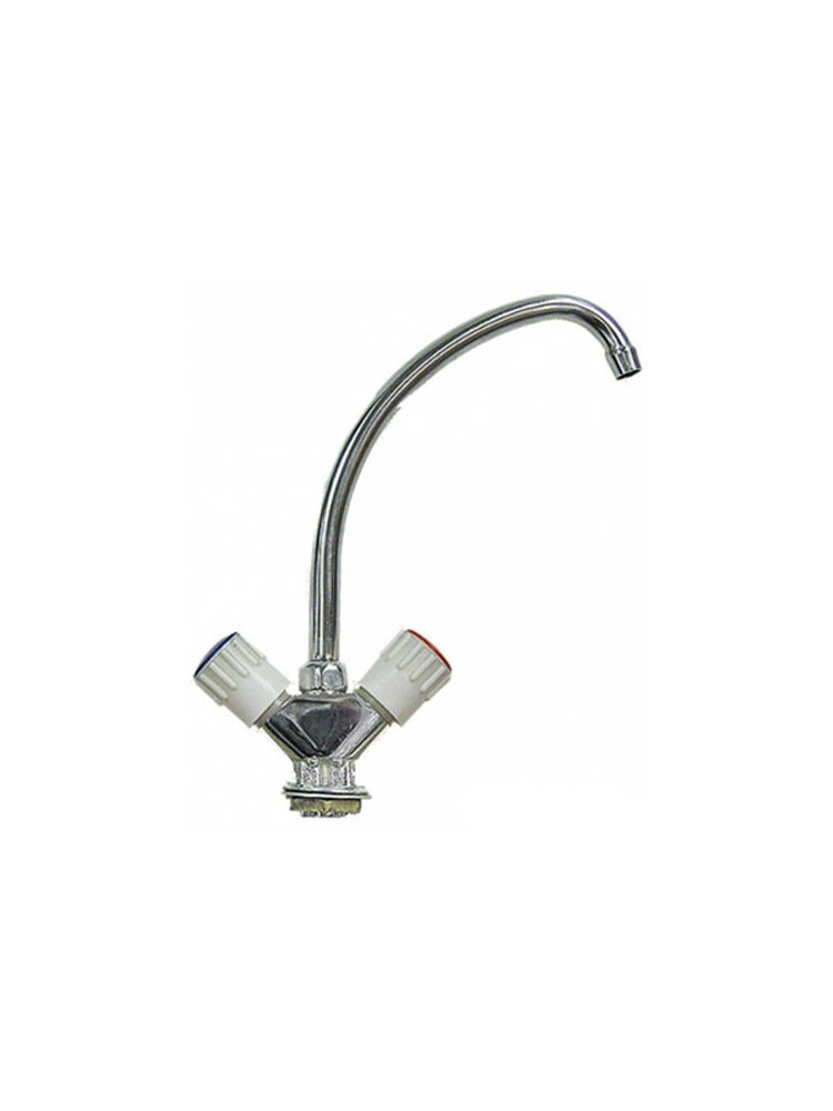 Смеситель Кухня Казань 1/2 рез (СМ 55112) без подвод.