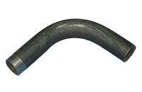 Отвод с одной резьбой 20 черн