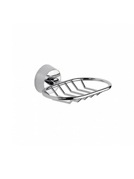 1602-1/F Мыльница хром навесная