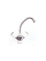 Смеситель Кухня Казань 1/2 м/к (СМ 55011) кор. нос., без подвод.