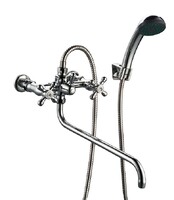 Смеситель Ванна 1/2 м/к (сборный) ПСМ-150-К/89 Крест СТАНДАРТ-Б тип См-ВУДРНШлР