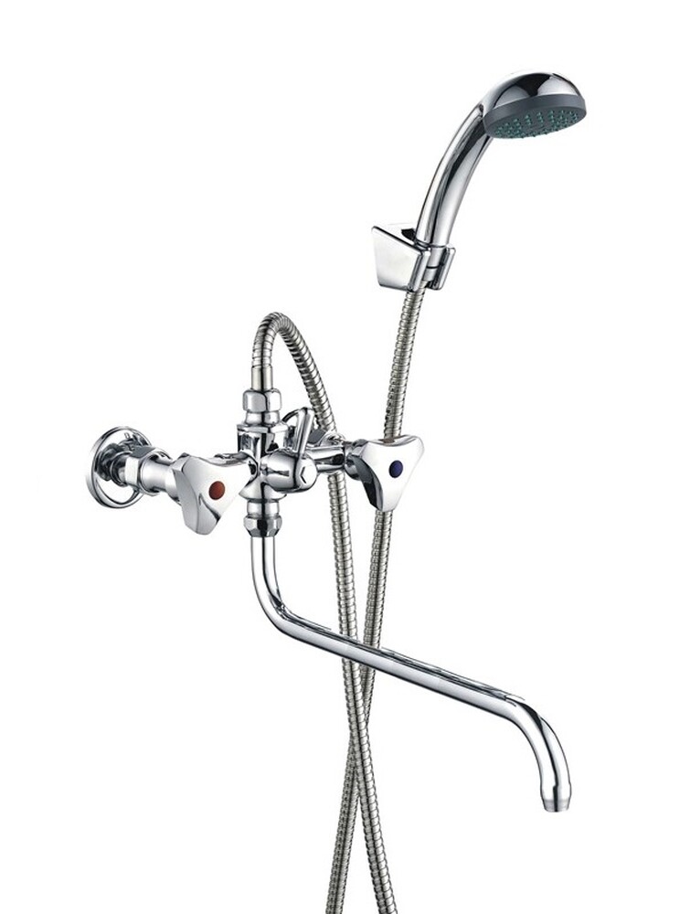 Смеситель Ванна 1/2 м/к (сборный) ПСМ-150-К/80 Пермь СТАНДАРТ-Б тип См-ВУДРНШлР