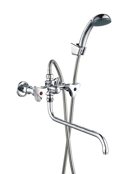 Смеситель Ванна 1/2 м/к (сборный) ПСМ-150-К/80 Пермь СТАНДАРТ-Б тип См-ВУДРНШлР